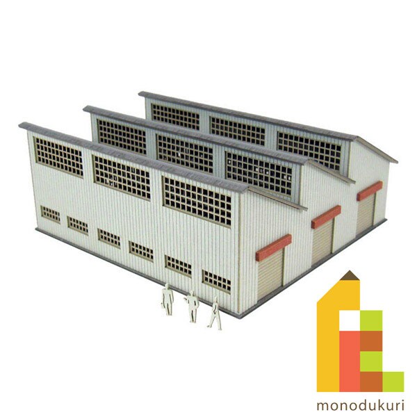 さんけい みにちゅあーと・プチ S=1/220 工場-1 (MP01-150)