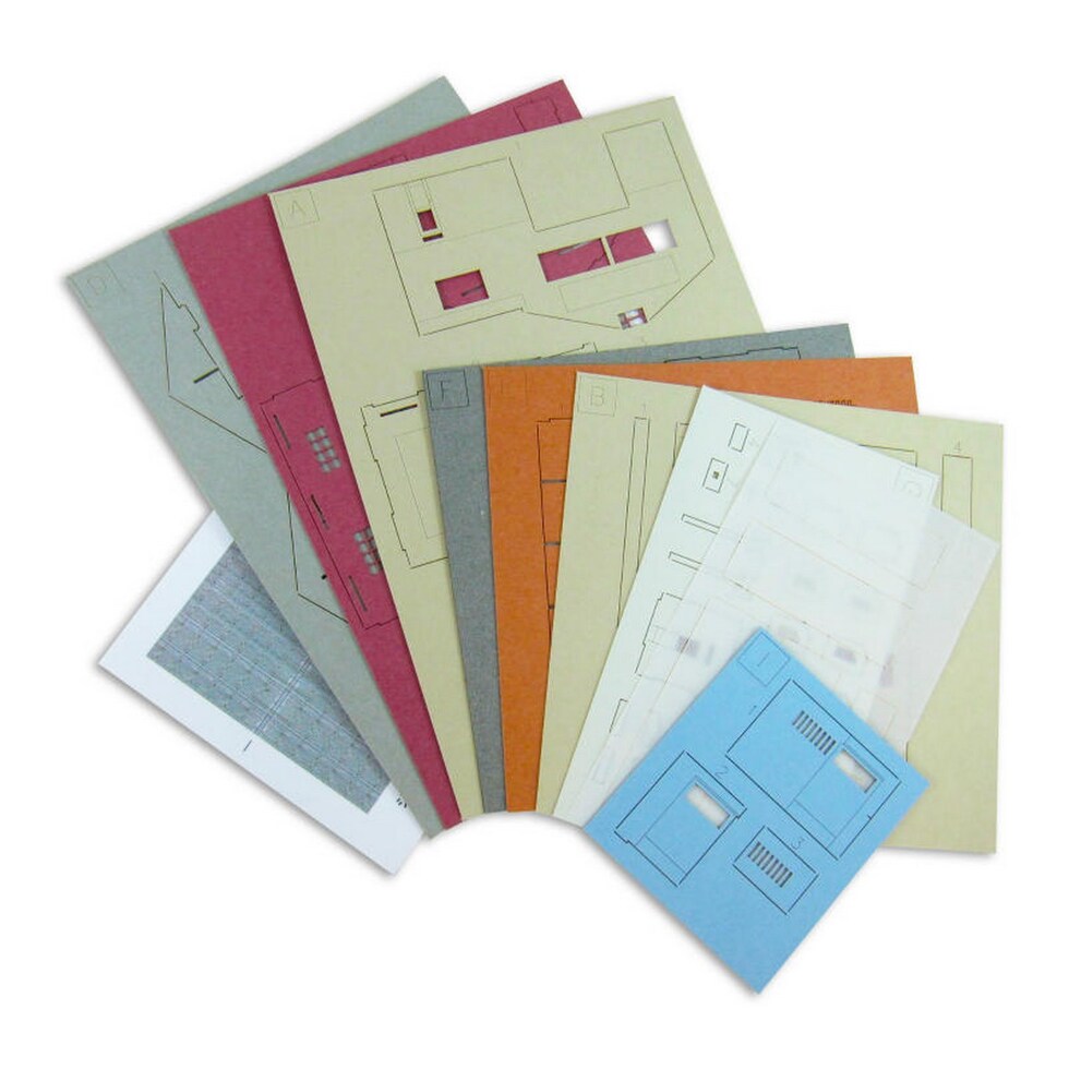 さんけい なつかしのジオラマ S=1/150 町工場B (MP03-102)