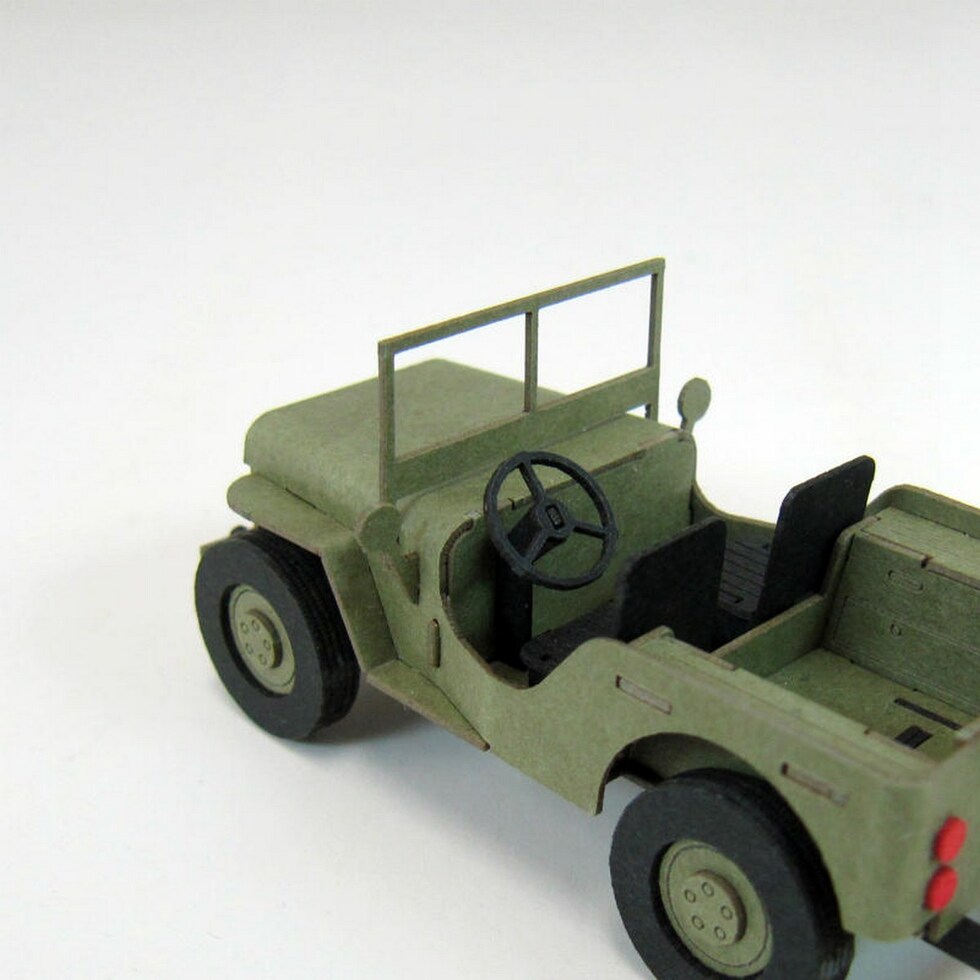 さんけい みにちゅあーと・プチ ミリタリービーグル (MP01-152)