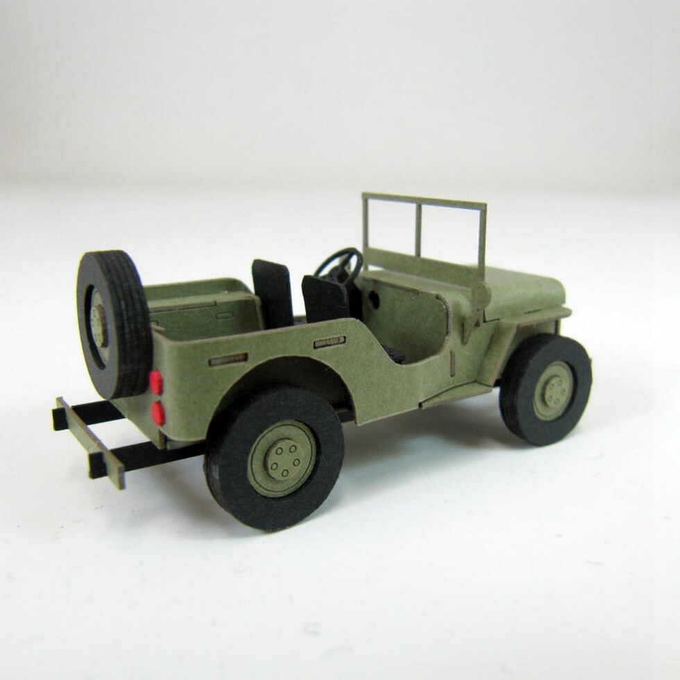 さんけい みにちゅあーと・プチ ミリタリービーグル (MP01-152)