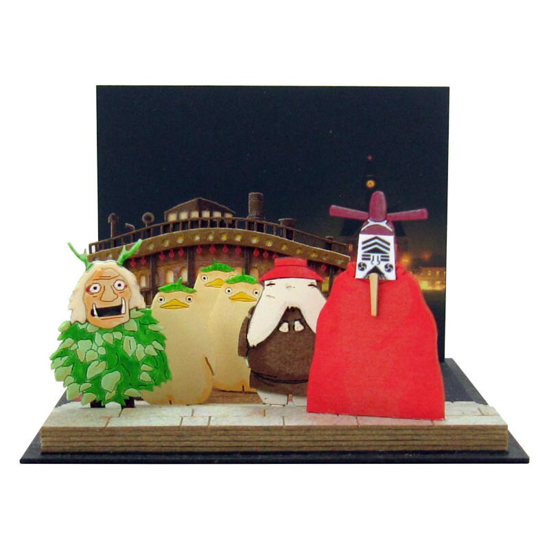 さんけい スタジオジブリ ミニ 船着き場 (MP07-57)