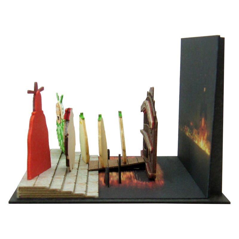 さんけい スタジオジブリ ミニ 船着き場 (MP07-57)