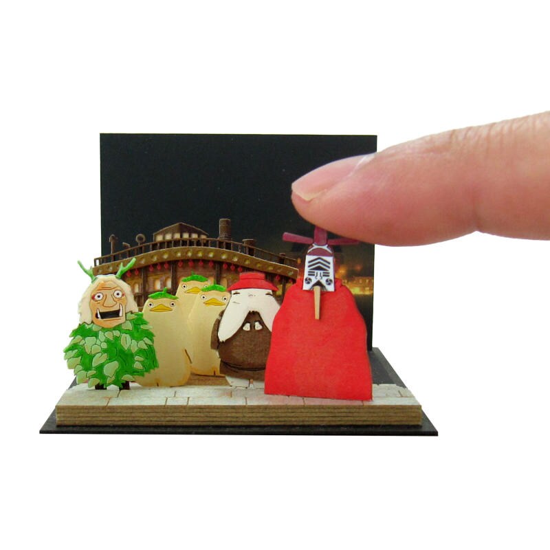 さんけい スタジオジブリ ミニ 船着き場 (MP07-57)