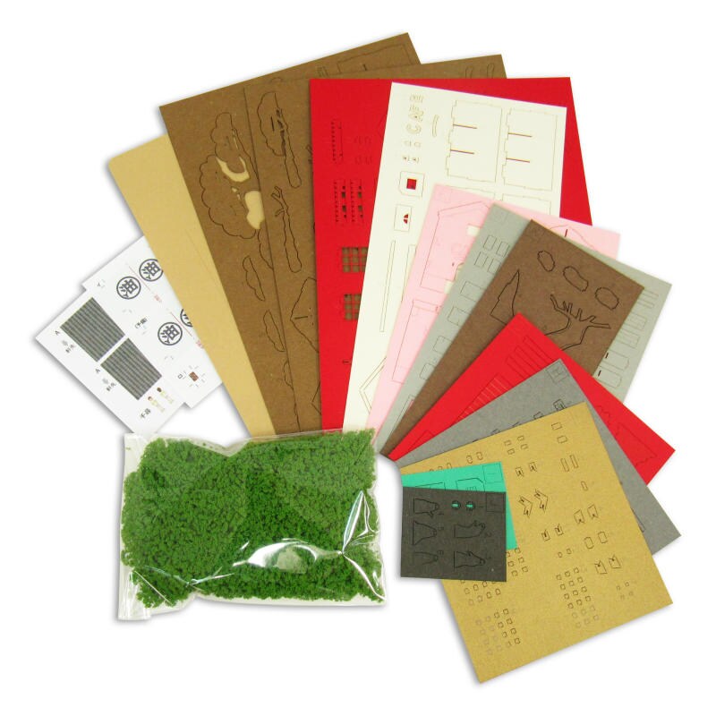 さんけい ジブリ シリーズ S=1/150 不思議の町-5 (MK07-28)