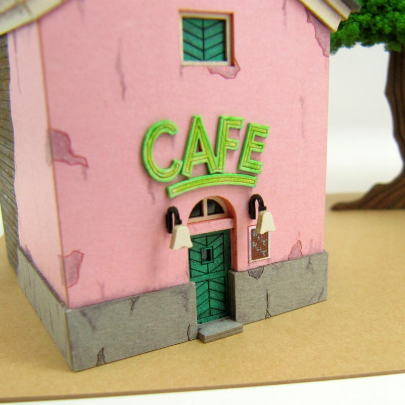 さんけい ジブリ シリーズ S=1/150 不思議の町-5 (MK07-28)