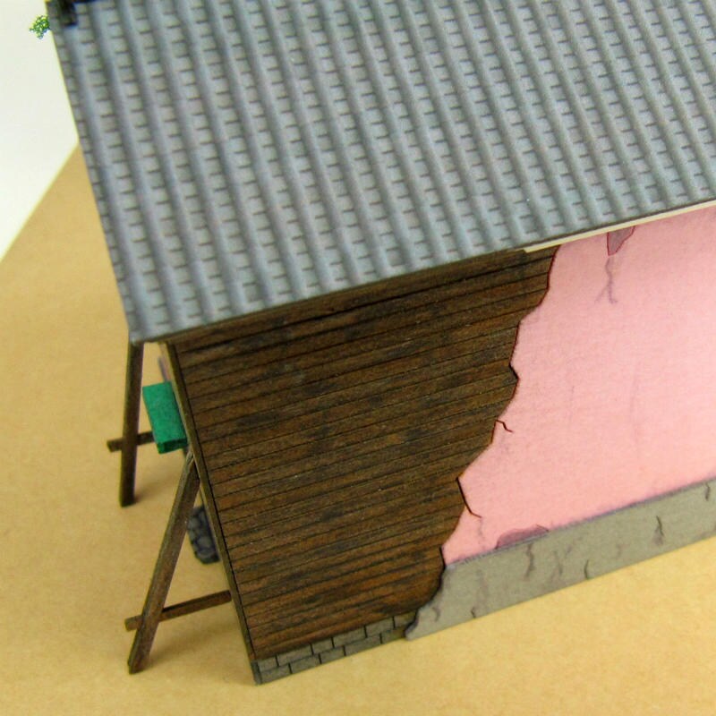 さんけい ジブリ シリーズ S=1/150 不思議の町-5 (MK07-28)