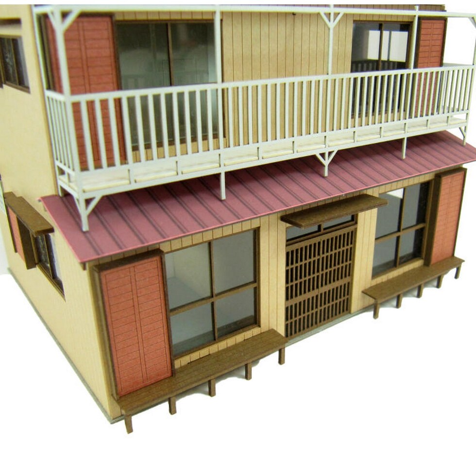 さんけい みにちゅあーとキット 民家-4 (MK05-53)