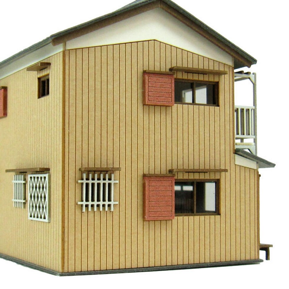 さんけい みにちゅあーとキット 民家D (MP03-103)