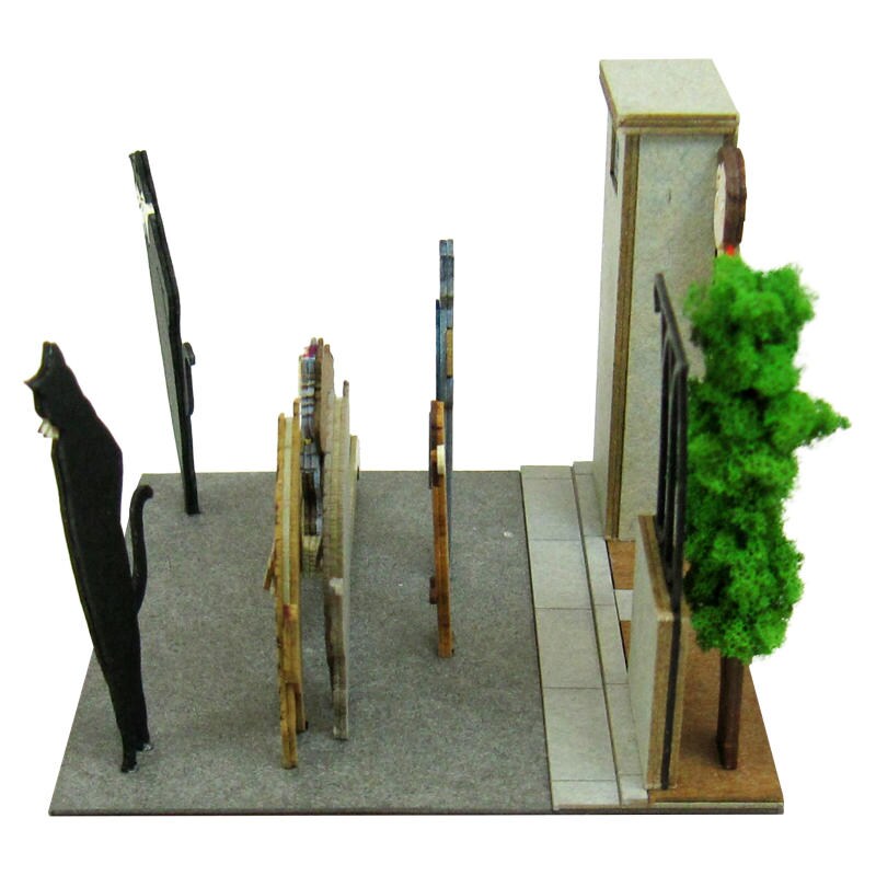 さんけい スタジオジブリ ミニ 猫の行列 (MP07-62)