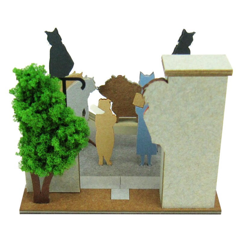 さんけい スタジオジブリ ミニ 猫の行列 (MP07-62)