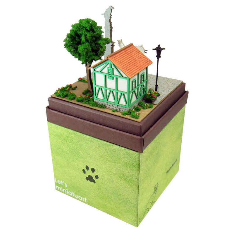 さんけい スタジオジブリ ミニ ムタと猫の事務所 (MP07-63)