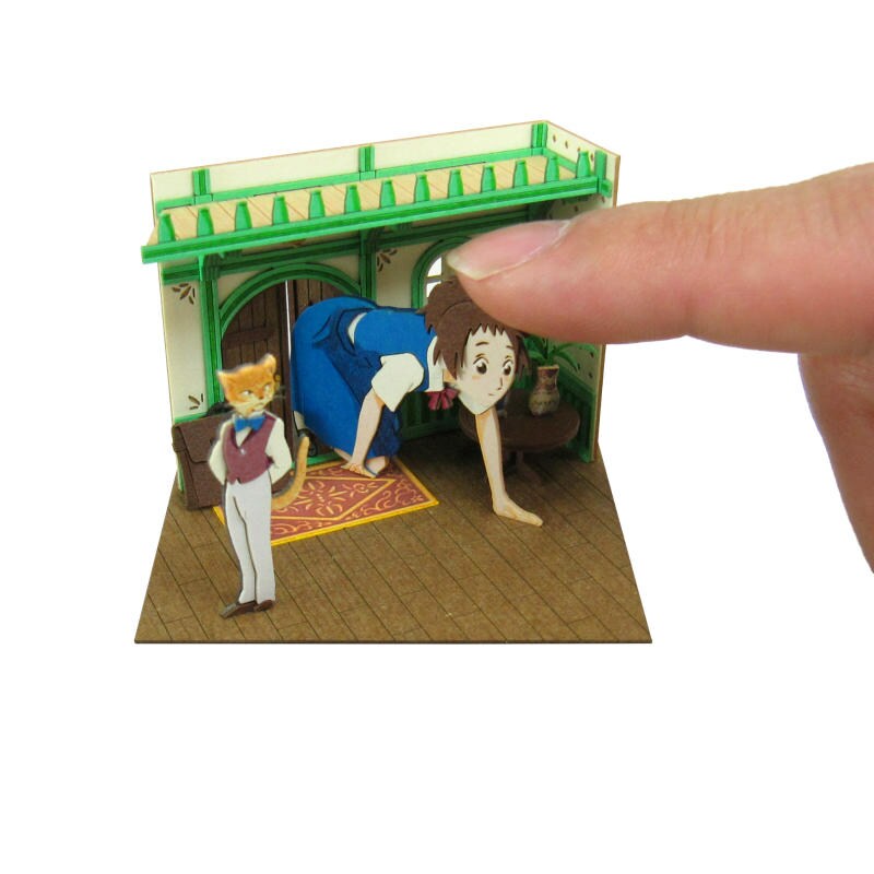 さんけい スタジオジブリ ミニ 事務所に入るハル (MP07-64)