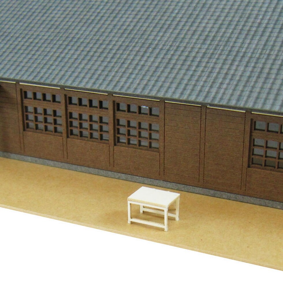 さんけい なつかしのジオラマ S=1/150 木造校舎 (MP03-104)