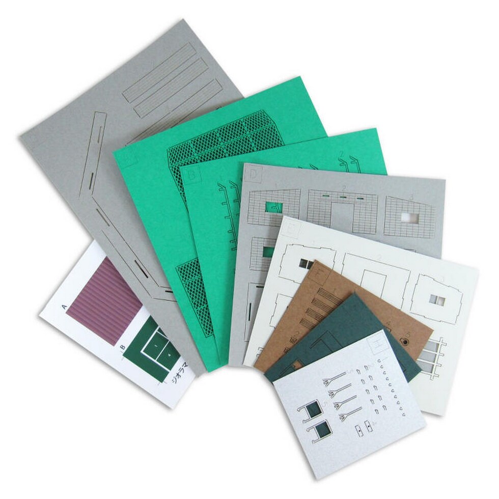 さんけい なつかしのジオラマ S=1/150 校庭設備 (MP03-105)