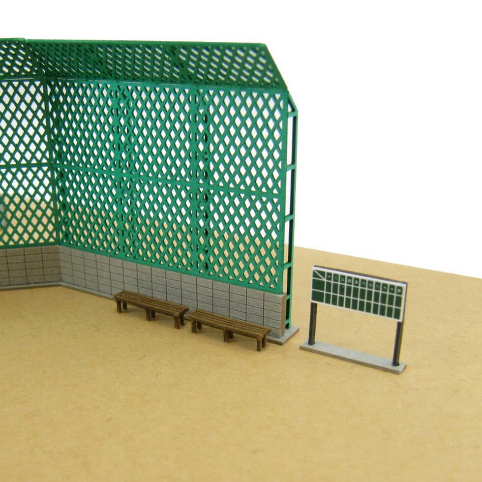 さんけい なつかしのジオラマ S=1/150 校庭設備 (MP03-105)
