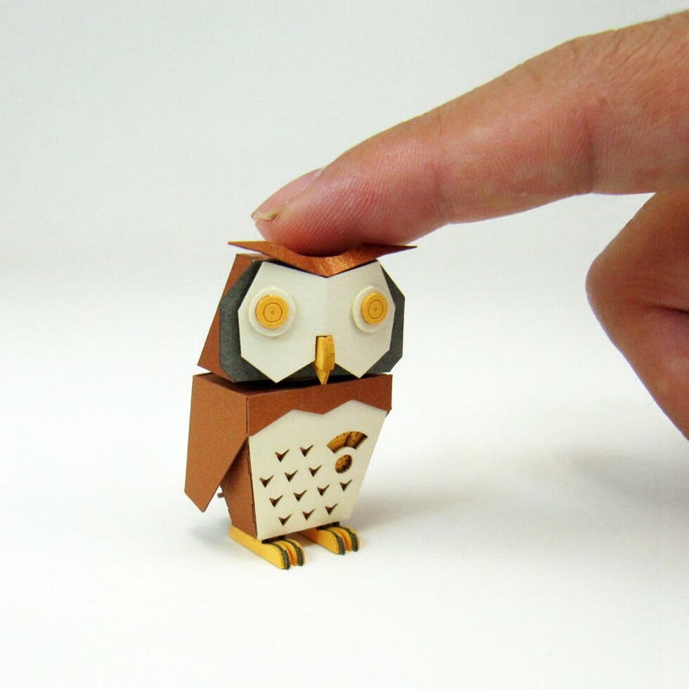 さんけい みにちゅあーと・プチ フクロボ (MP01-154)