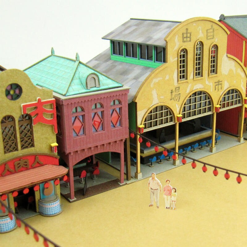 さんけい ジブリ シリーズ S=1/150 不思議の町-6 (MK07-29)