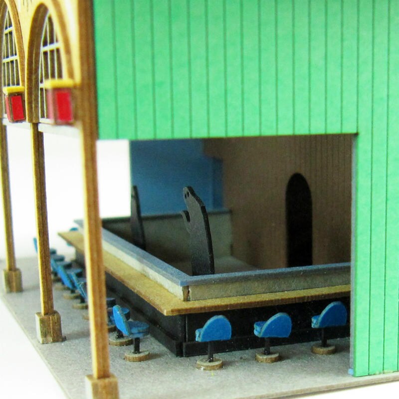 さんけい ジブリ シリーズ S=1/150 不思議の町-6 (MK07-29)