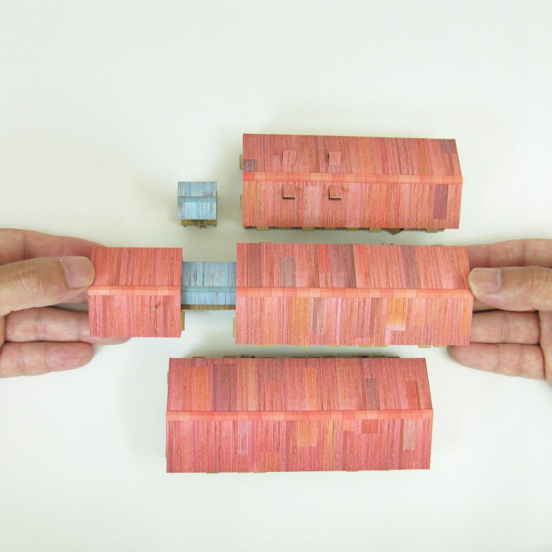 さんけい ジブリ シリーズ S=1/150 不思議の町-7 (MK07-30)