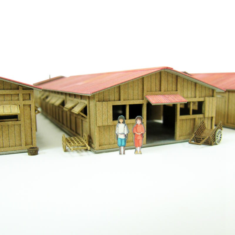 さんけい ジブリ シリーズ S=1/150 不思議の町-7 (MK07-30)