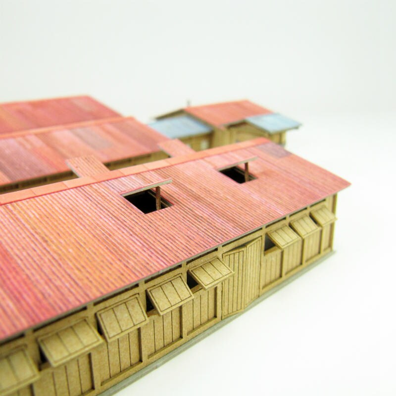 さんけい ジブリ シリーズ S=1/150 不思議の町-7 (MK07-30)