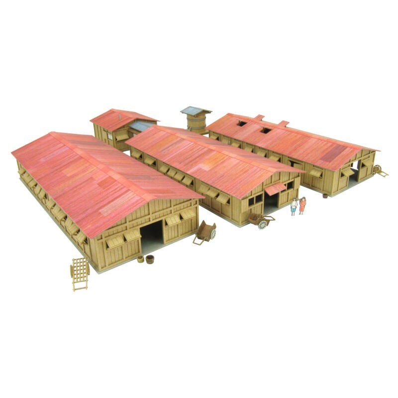 さんけい ジブリ シリーズ S=1/150 不思議の町-7 (MK07-30)