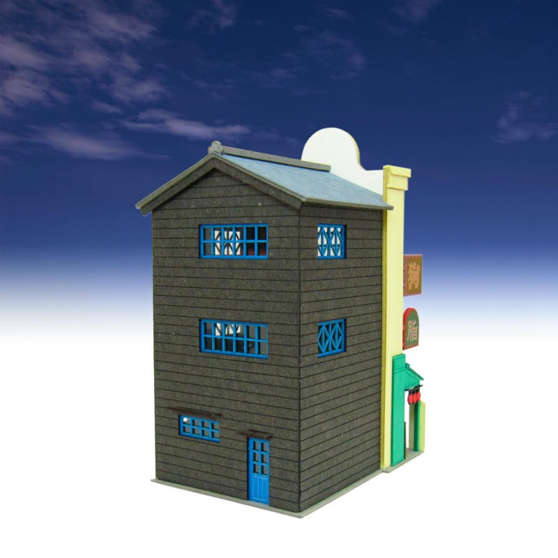 さんけい なつかしのジオラマ S=1/150 不思議の町-8 (MK07-31)