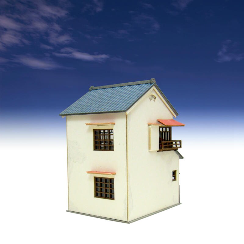 さんけい なつかしのジオラマ S=1/150 不思議の町-8 (MK07-31)