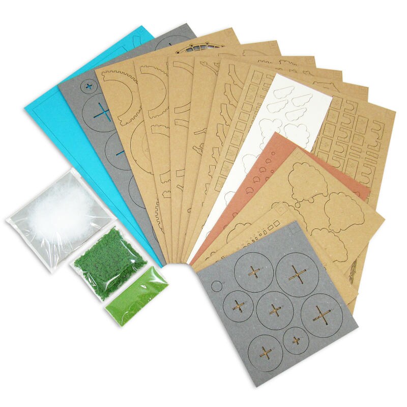 さんけい ジブリ シリーズ ラピュタ城 (MK07-33)