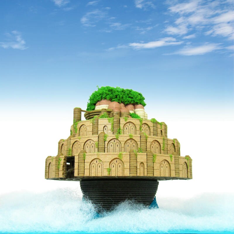 さんけい ジブリ シリーズ ラピュタ城 (MK07-33)