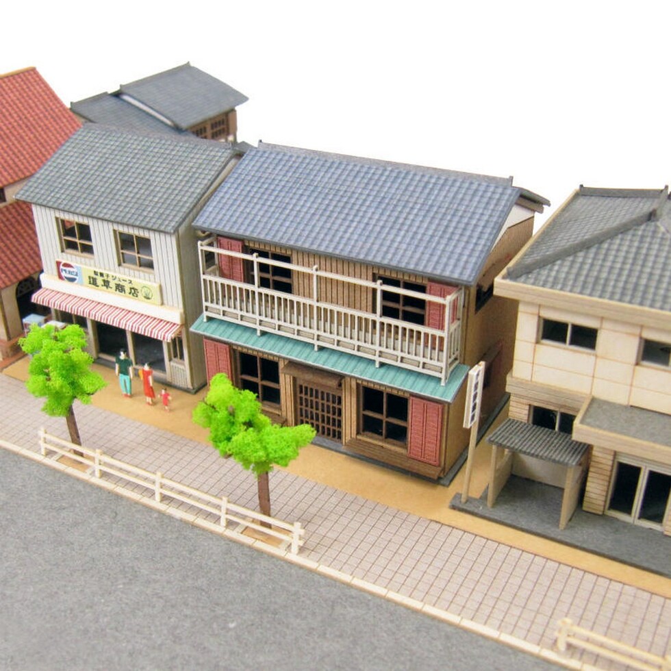 さんけい みにちゅあーと・プチ 民家-3 (MP01-155)