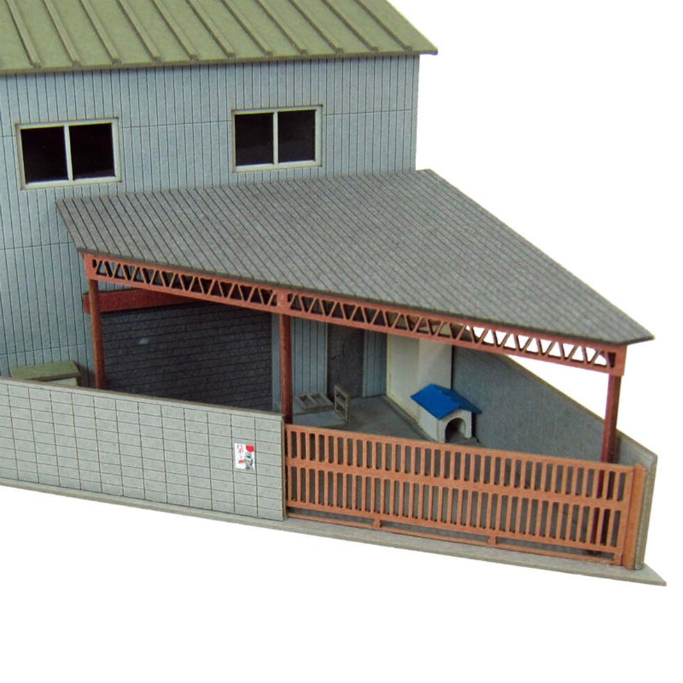 さんけい なつかしのジオラマ S=1/150 町工場C (MP03-106)