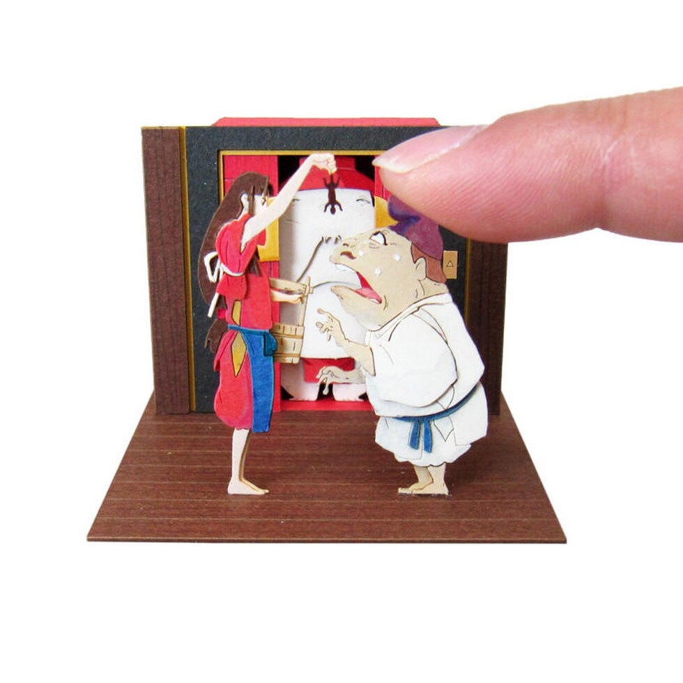 さんけい スタジオジブリ ミニ リンと蛙男とおしらさま (MP07-72)