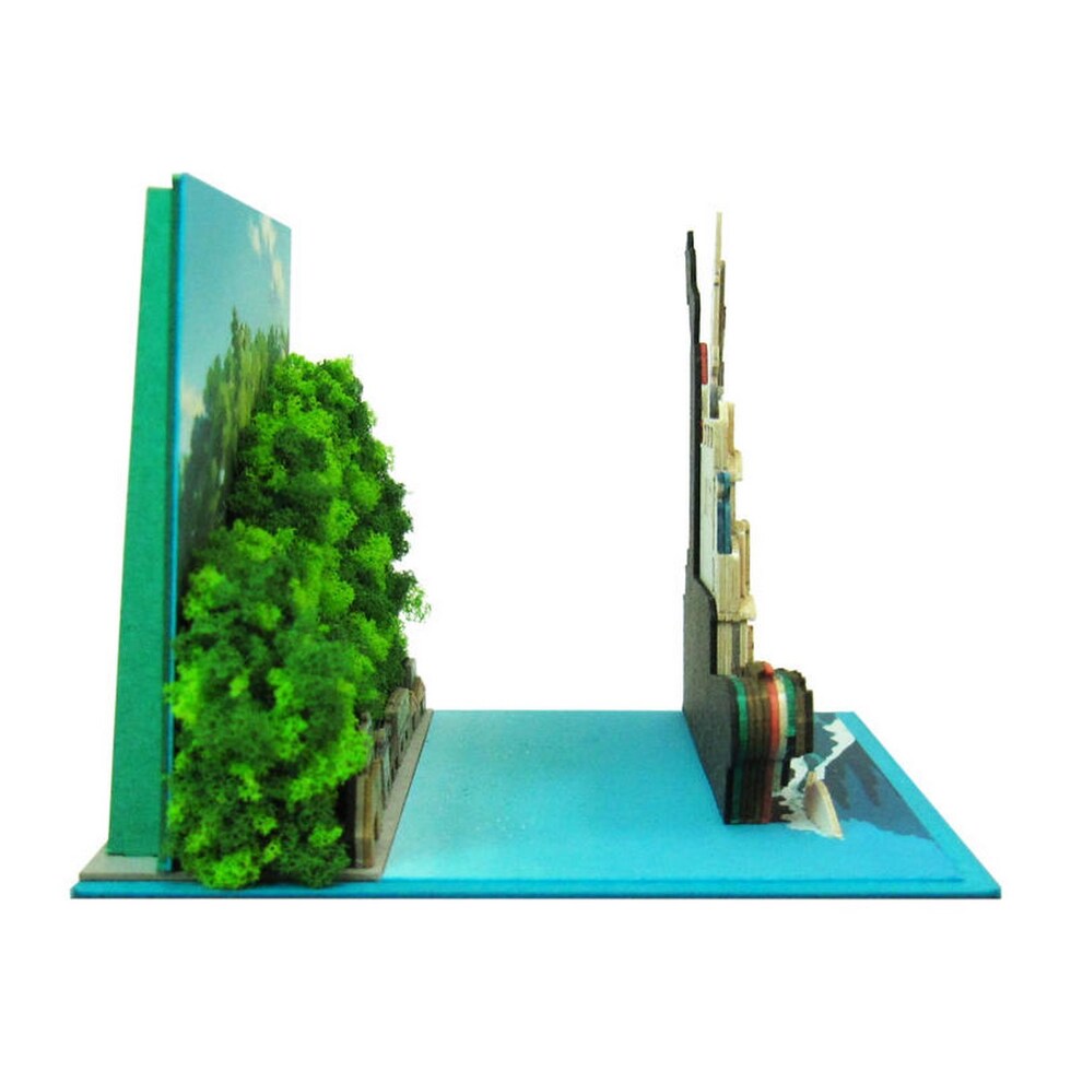 さんけい スタジオジブリ ミニ タグボートからの景色 (MP07-76)