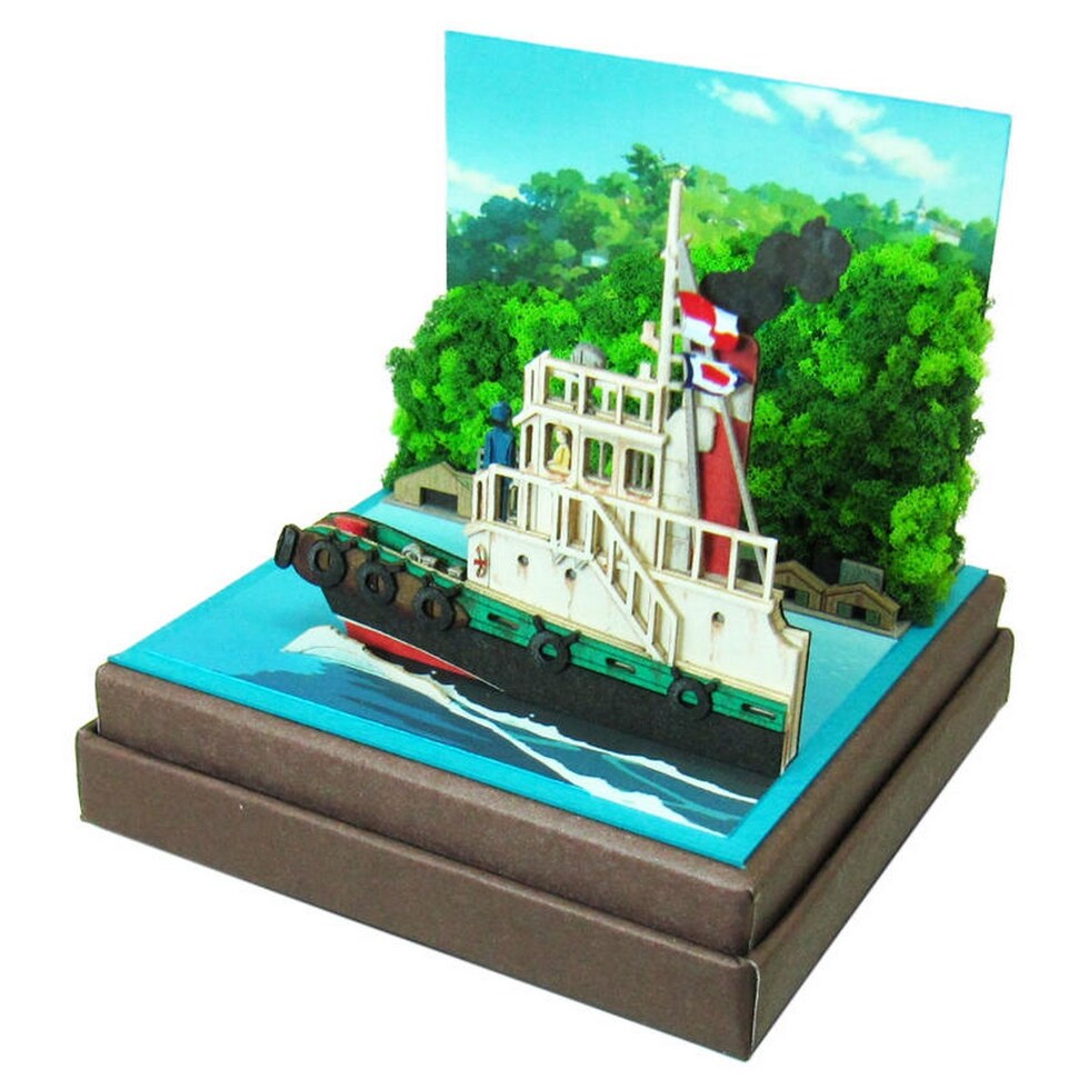 さんけい スタジオジブリ ミニ タグボートからの景色 (MP07-76)