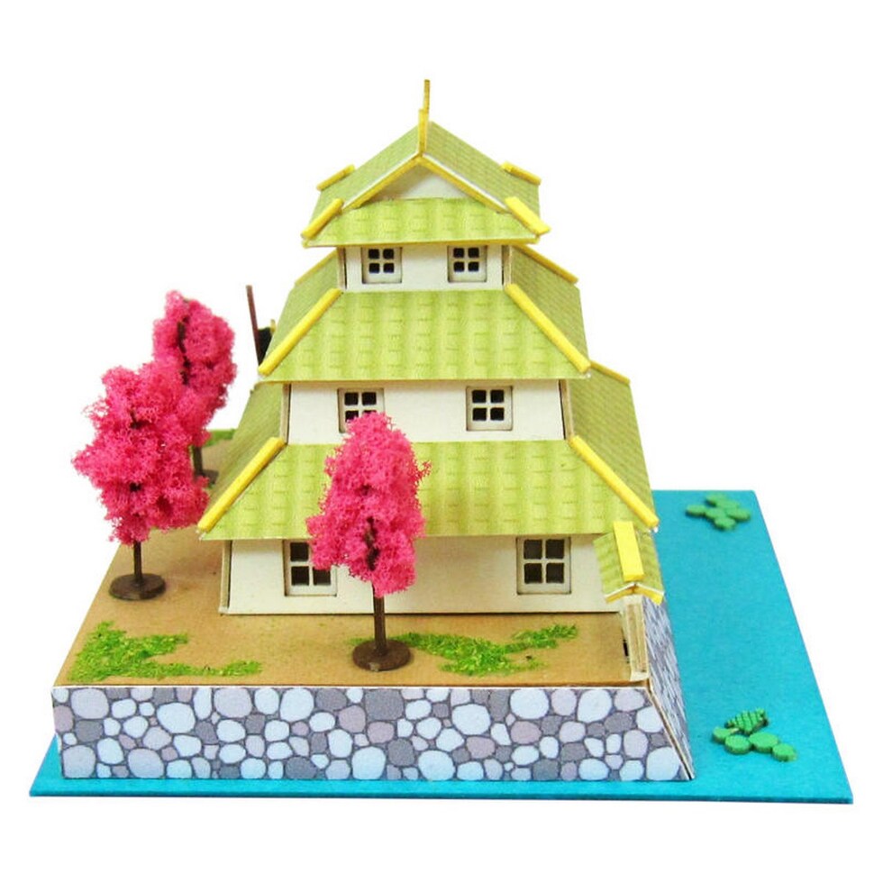 さんけい みにちゅあーとミニ お城と甲冑 (MP05-19)