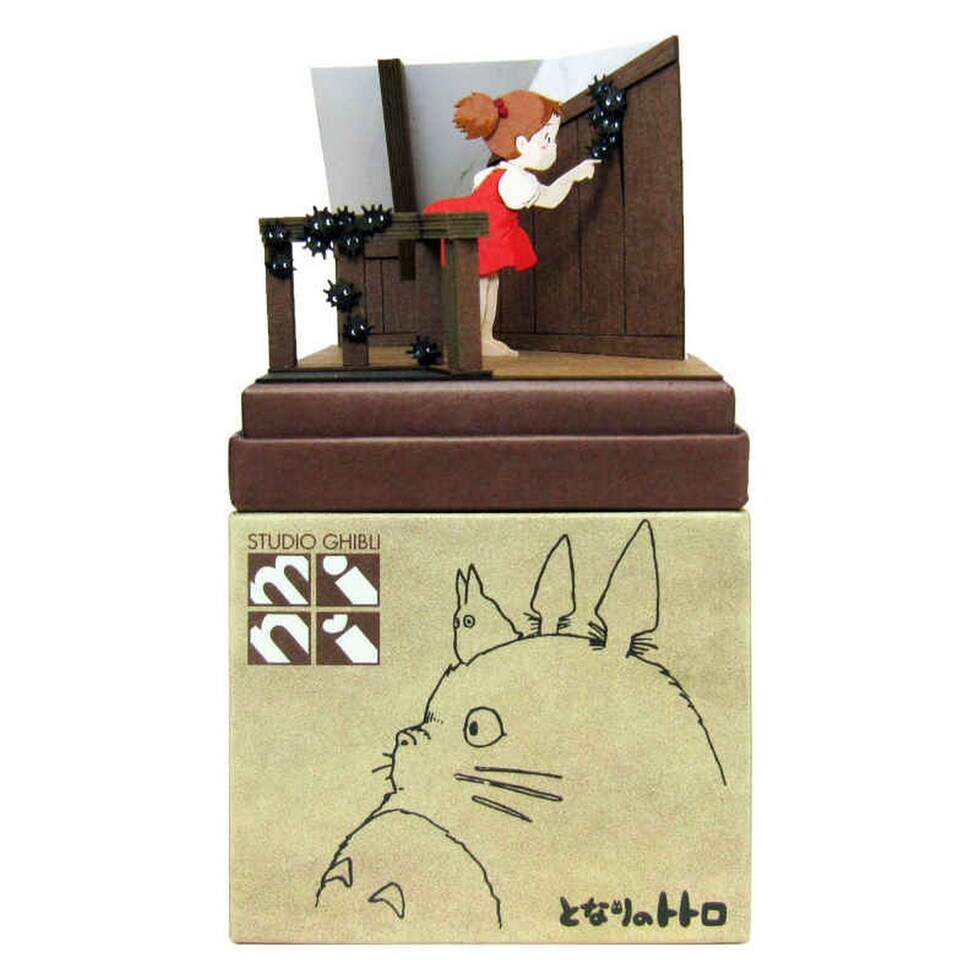 さんけい スタジオジブリ ミニ メイとマックロクロスケ (MP07-86)