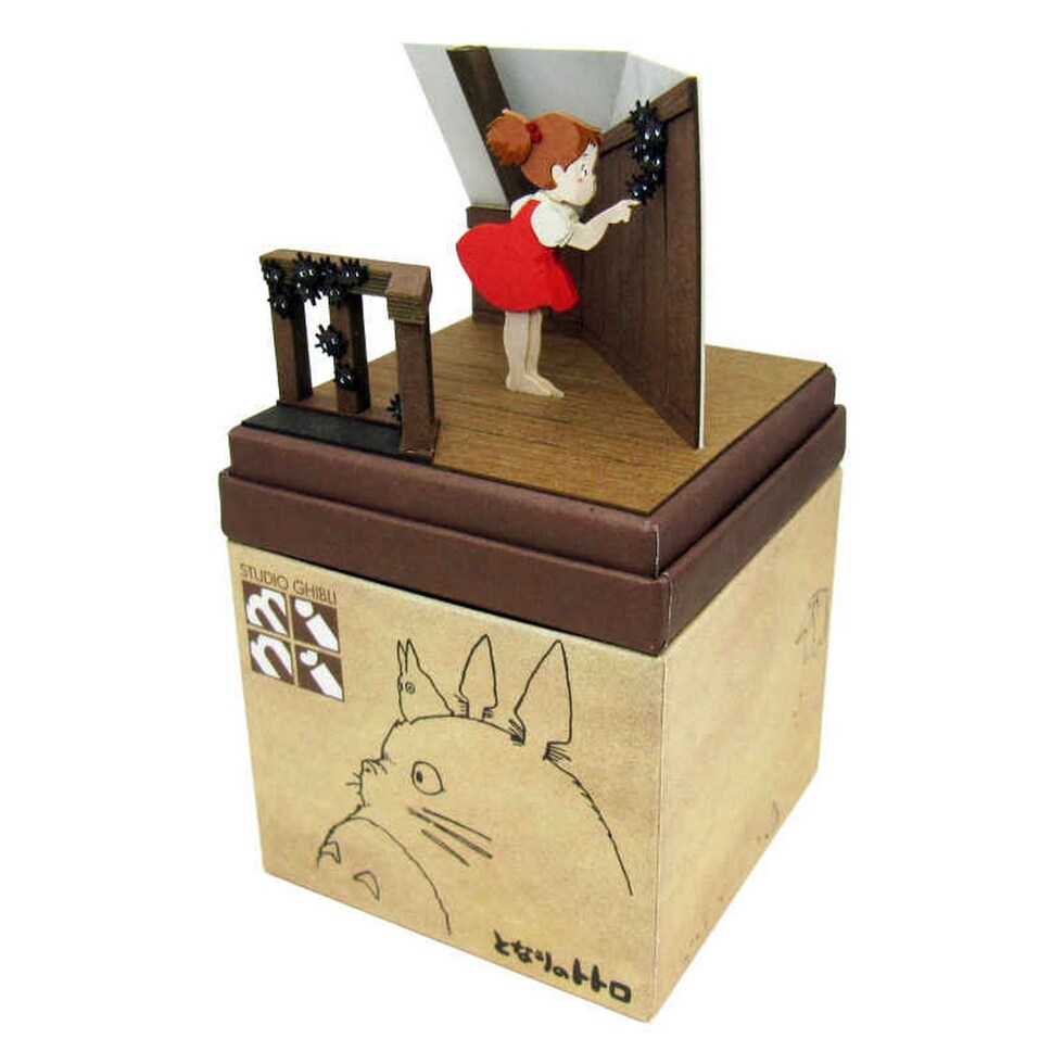 さんけい スタジオジブリ ミニ メイとマックロクロスケ (MP07-86)