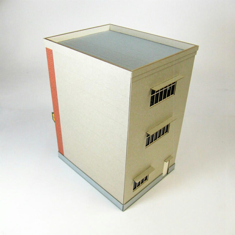 さんけい 情景 S=1/87・80 ビル-5 (MK05-55)