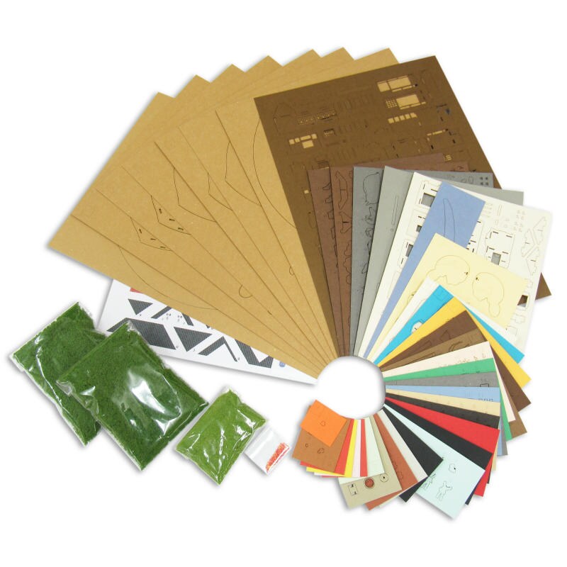 さんけい スタジオジブリ作品シリーズ S=non トトロがいっぱいジオラマ (MK07-35)