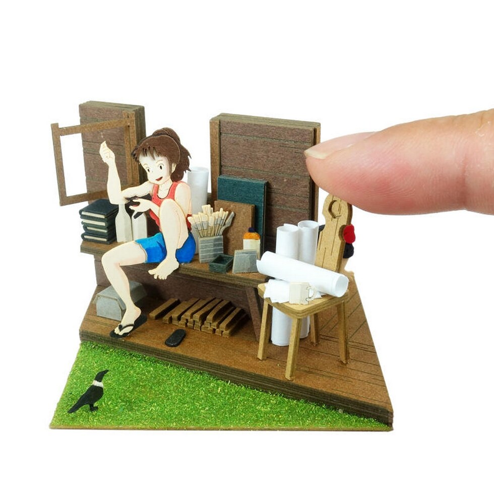 さんけい スタジオジブリ ミニ ウルスラとキキ (MP07-92)