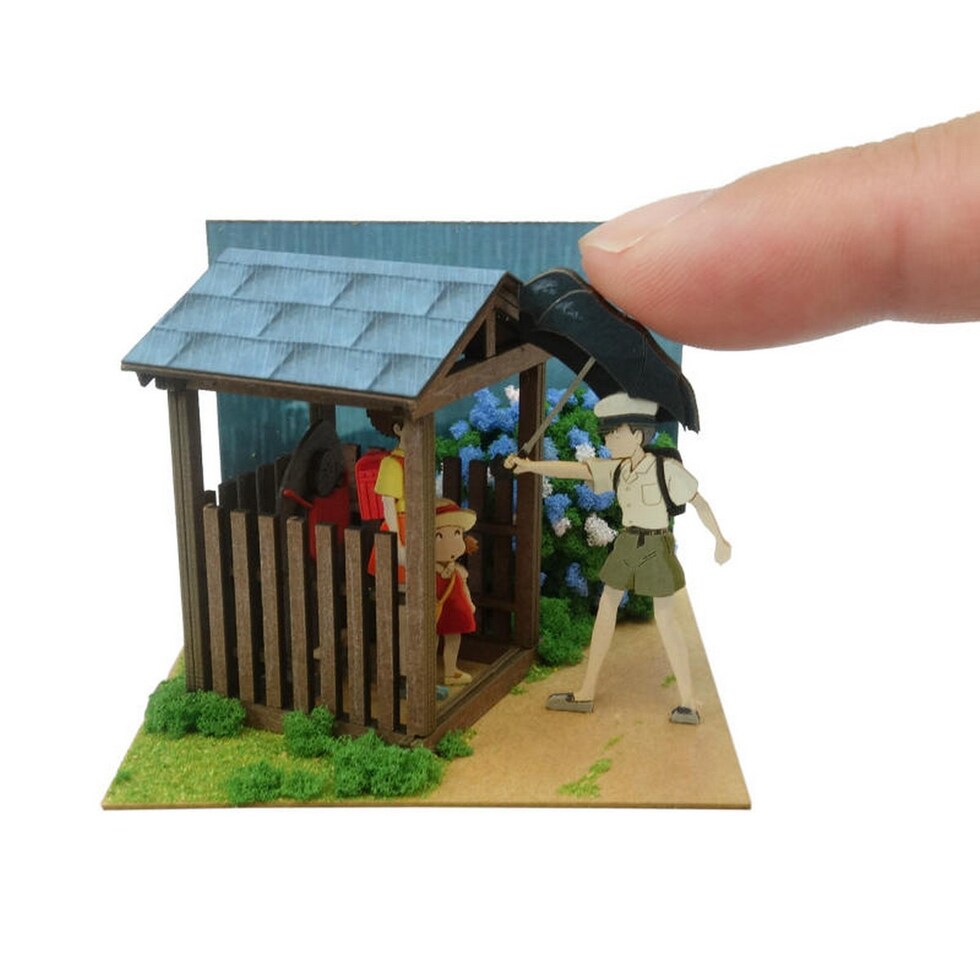 さんけい スタジオジブリ ミニ 雨宿り (MP07-98)