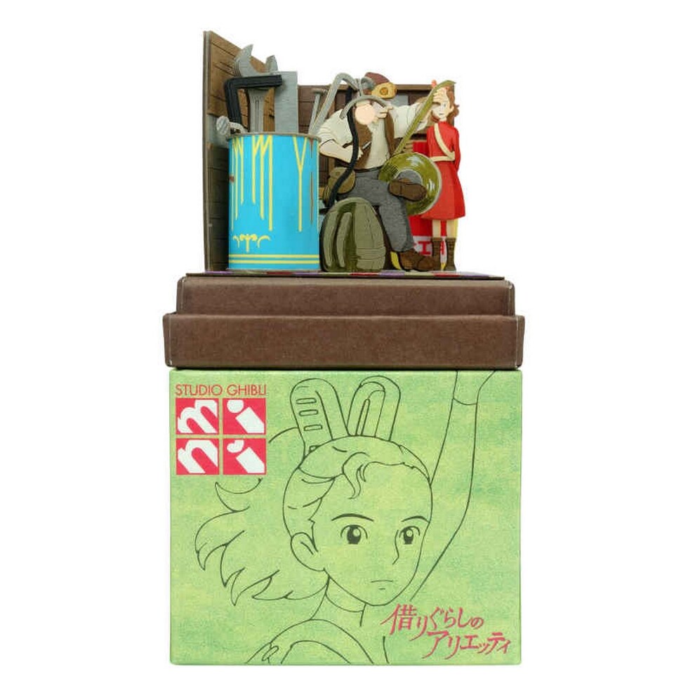 さんけい スタジオジブリ ミニ ポッドとアリエッティ (MP07-102)