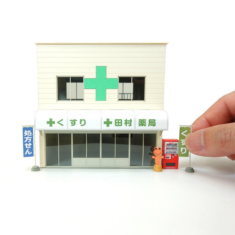 さんけい 情景 S=1/87・80 街角のお店-12 (MK05-56)