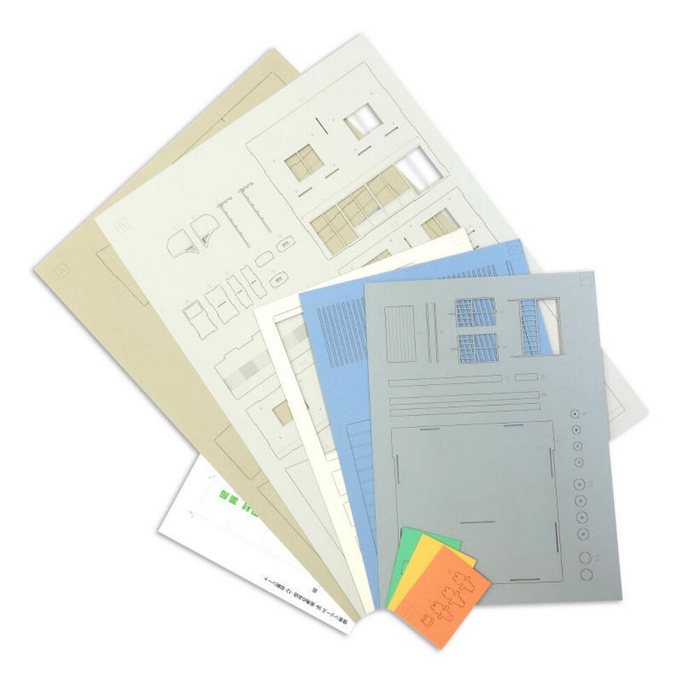 さんけい 情景 S=1/87・80 街角のお店-12 (MK05-56)