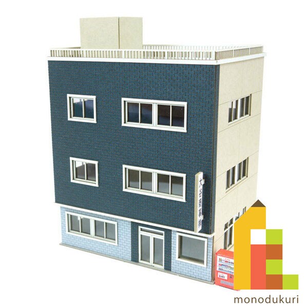 さんけい なつかしのジオラマシリーズS=1/150 ビルE (MP03-108)