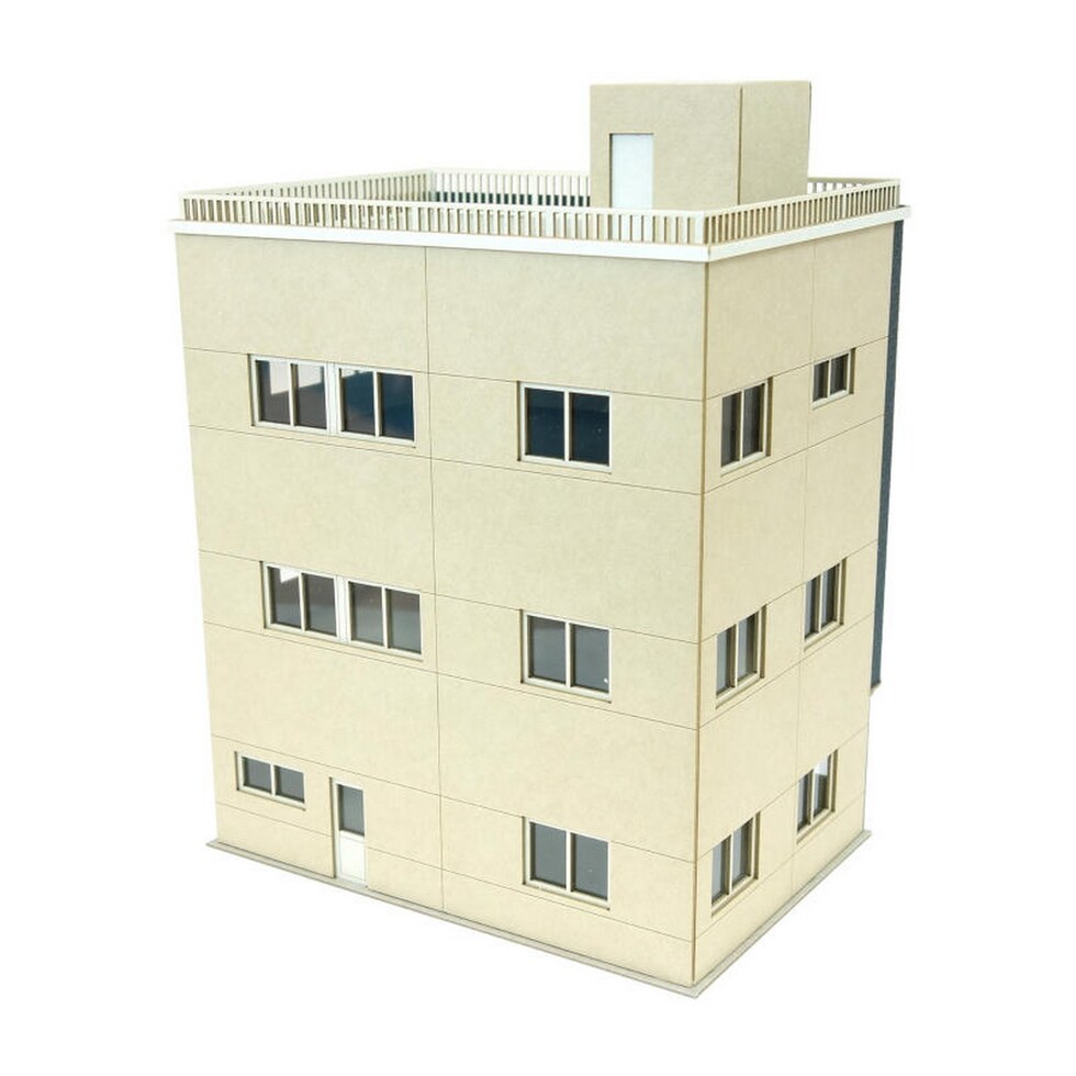 さんけい なつかしのジオラマシリーズS=1/150 ビルE (MP03-108)