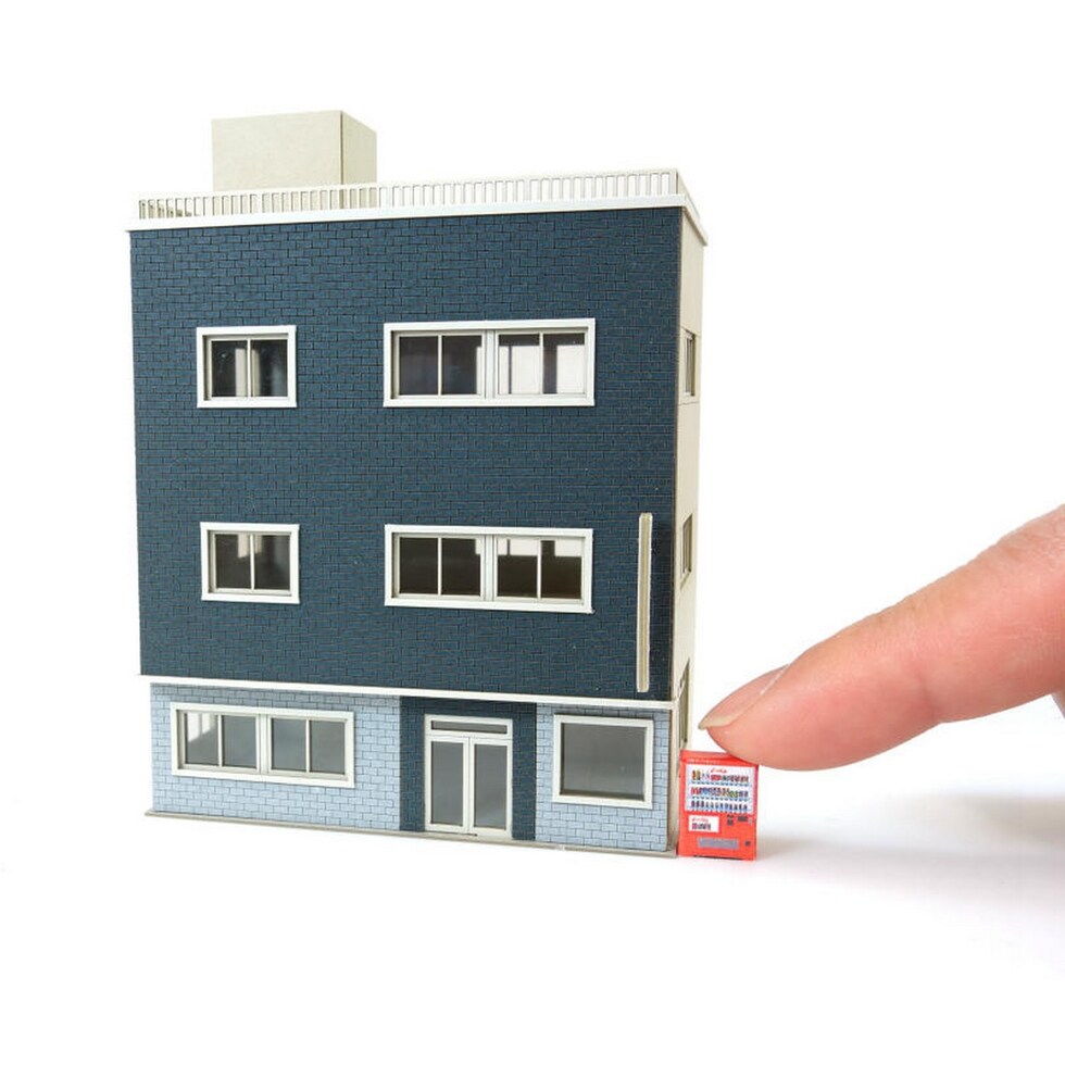 さんけい なつかしのジオラマシリーズS=1/150 ビルE (MP03-108)