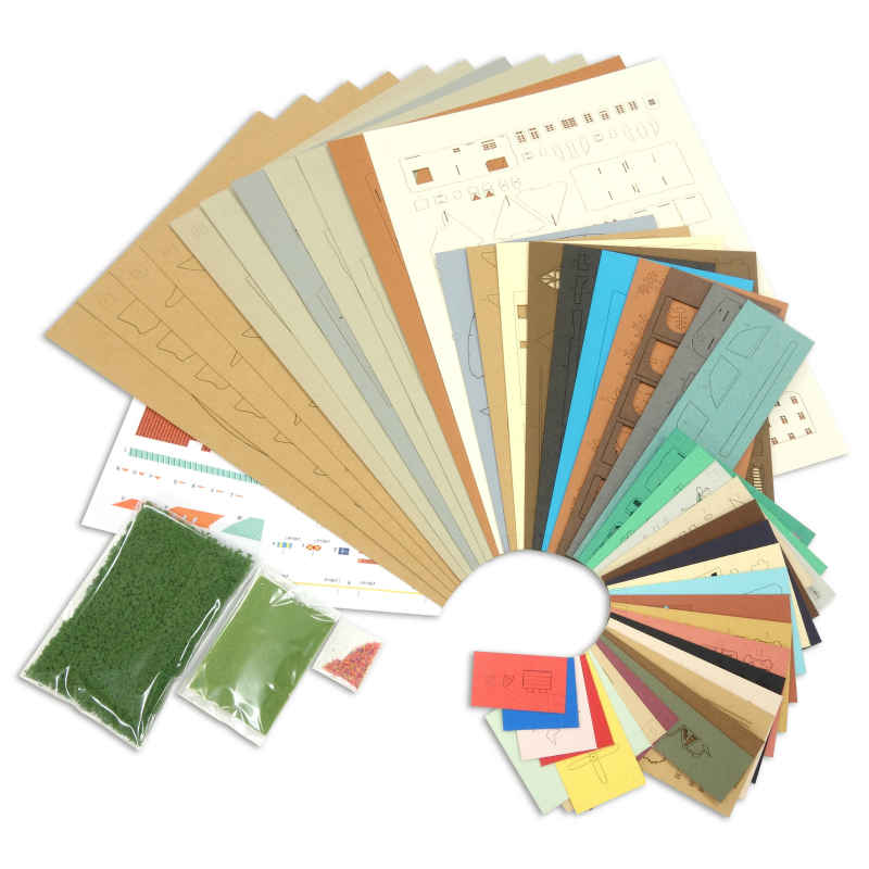 さんけい ジブリ シリーズ 魔女の宅急便ジオラマ (MK07-37)