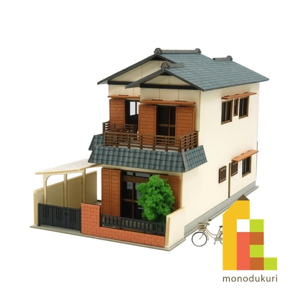 さんけい なつかしのジオラマ S=1/150 民家F (MP03-109)
